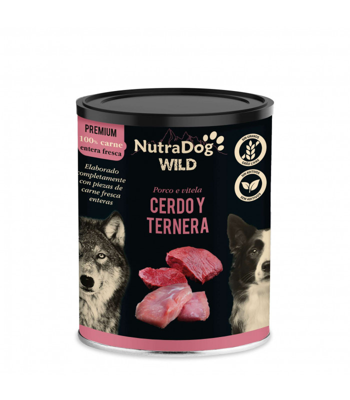 NutraDog Cerdo y Ternera
