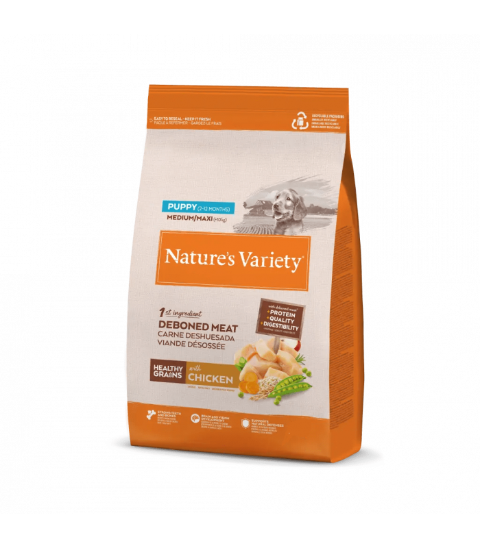 Nature´s Variety PUPPY Healthy Grain Pollo Medium