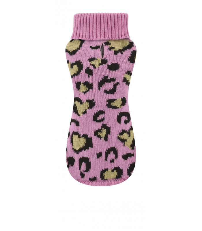 JERSEY Leopard Rosa