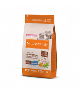 Nature´s Variety Healthy Grain Kitten pescado blanco