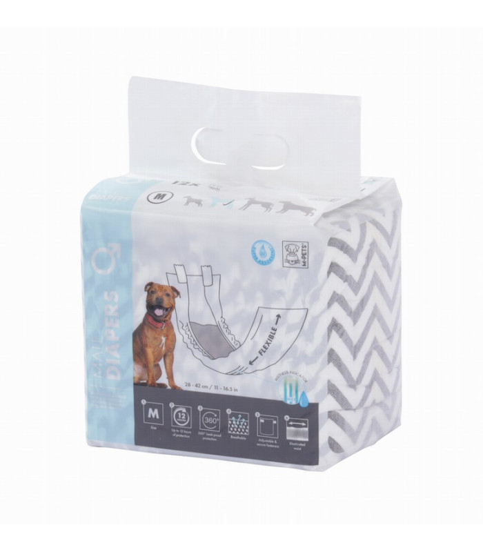 Pañales Para Perros Macho M