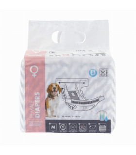 Pañales Para Perros Hembra M