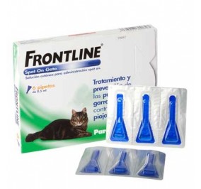 Frontline Gatos 6 Pipetas
