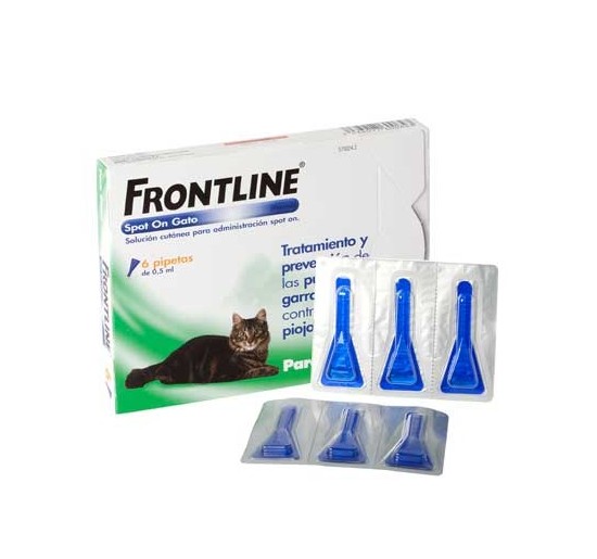 Frontline Gatos 6 Pipetas
